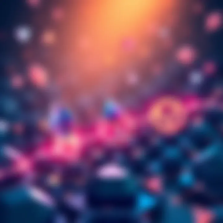 Illustration showing the integration process of JSON-RPC with VeChainThor, featuring Ethereum symbols transitioning to VeChain elements.