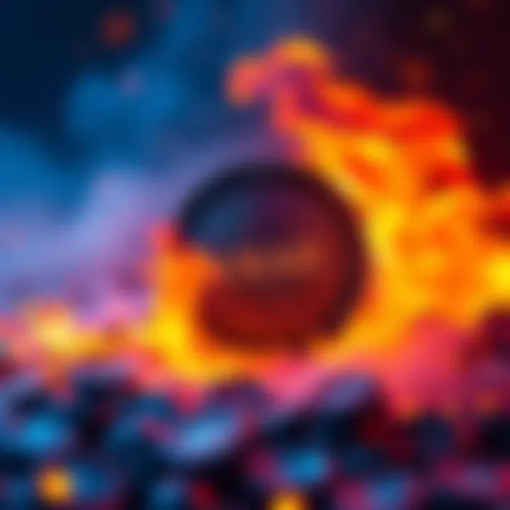Visual representation of Verasity's Q1 2025 token burn showing the elimination of 174 million VRA tokens