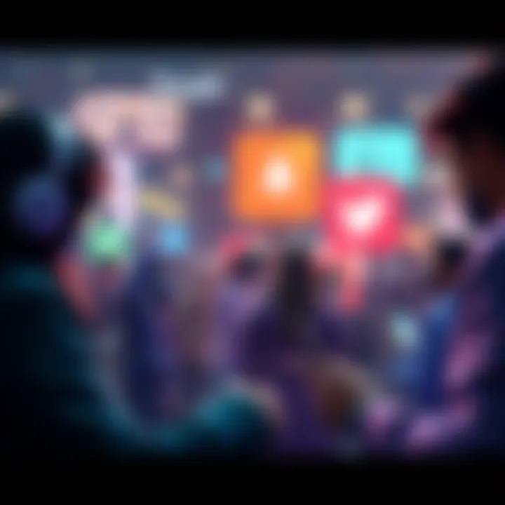 Users engaging with viral content on X platform
