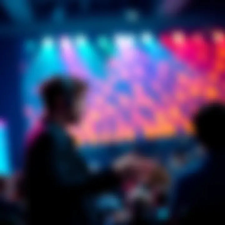 Vitalik Buterin discussing Coinbase's influence on cryptocurrency revenue at a conference