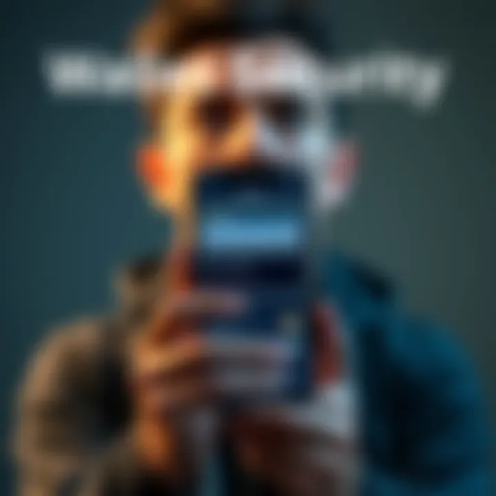 A person looking worried while holding a smartphone displaying cryptocurrency wallet, symbolizing wallet safety issues.