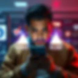 Wallet Balance Discrepancy A graphic showing a gap between Trust Wallet and Coinbase Wallet balances with a concerned user looking at their phone.