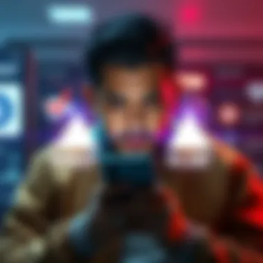 Wallet Balance Discrepancy A graphic showing a gap between Trust Wallet and Coinbase Wallet balances with a concerned user looking at their phone.