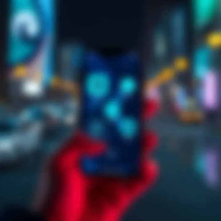 A person holding a smartphone displaying various wallet app icons like Tangem, Trust Wallet, Rabby, and MetaMask, emphasizing the importance of secure wallet choices.