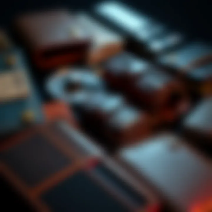 A collection of various wallets representing different options for managing assets securely and effectively