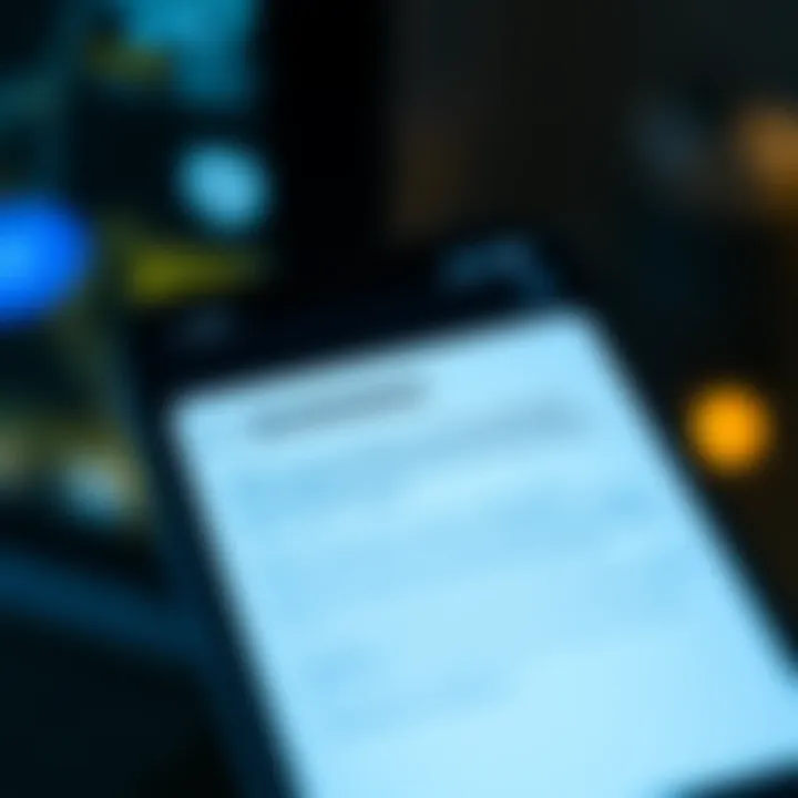 A phone displaying a suspicious text message about unauthorized access to a CoinBase account, warning of activity from Istanbul.