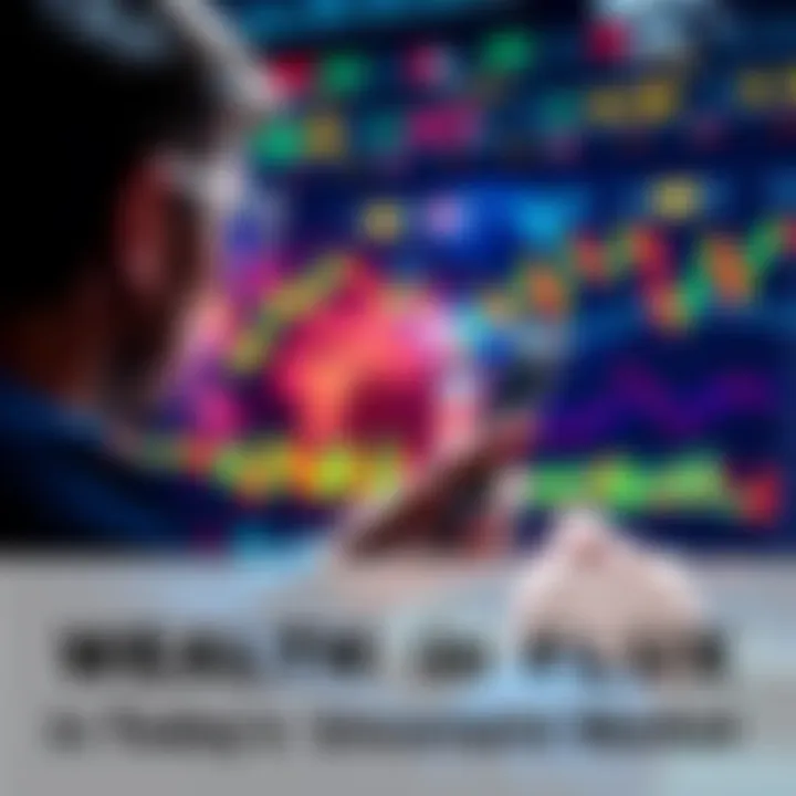 A person reviewing financial graphs and market trends, symbolizing the changing nature of wealth in today's economy.
