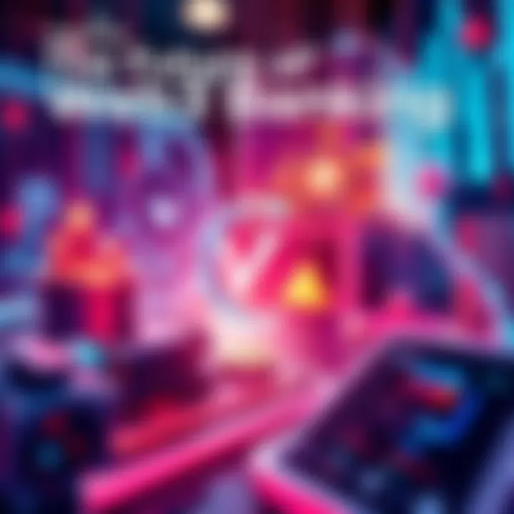 Conceptual illustration of decentralized financial services with blockchain elements and Vaulta logo