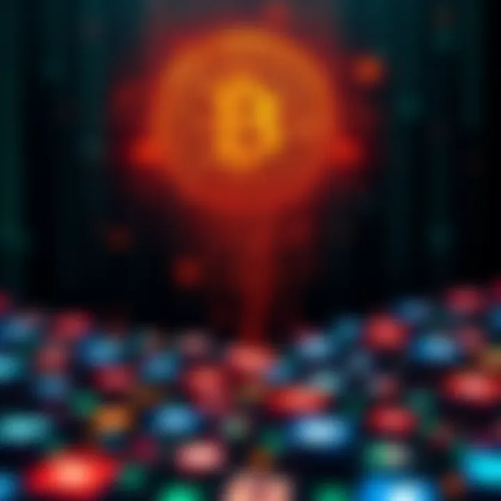 A visual representation showing the contrast between Web3's permanent solutions and the temporary nature of internet data, featuring a blockchain graphic alongside social media icons fading away.