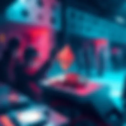 A graphic showing miners claiming their Wenblocks tokens on Ethereum, with a community vibe and engaging visuals.
