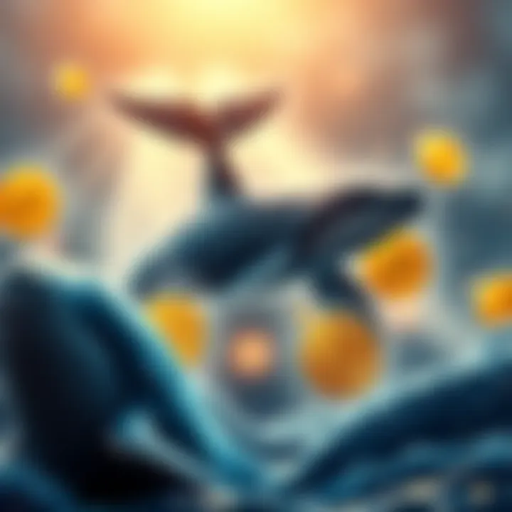 Major investors known as whales purchasing Bitcoin while retail investors sell off their holdings