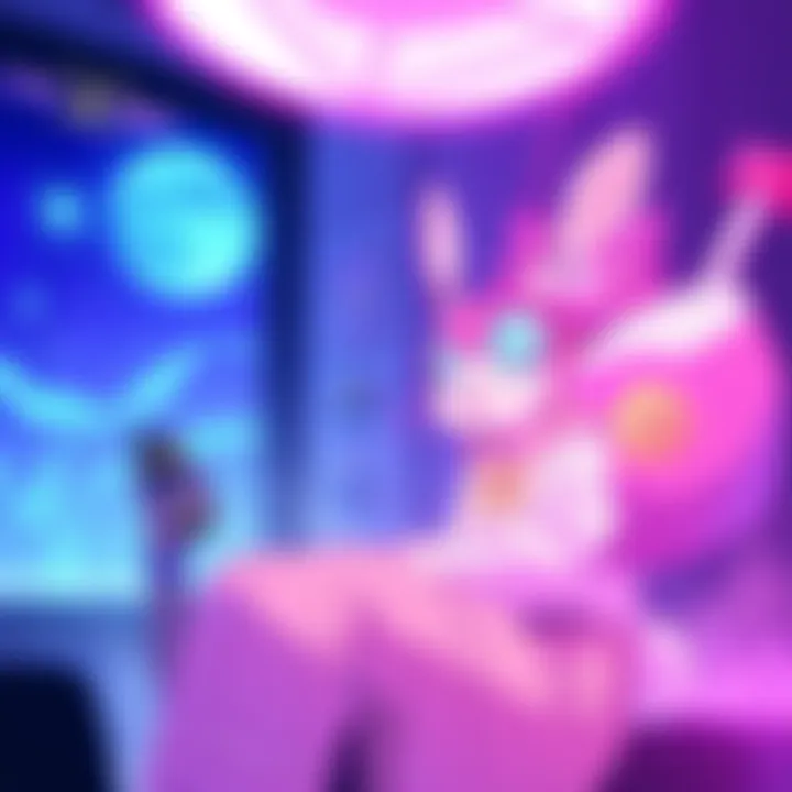Art from the White Rabbit anime showing characters engaging with viewers through NFTs