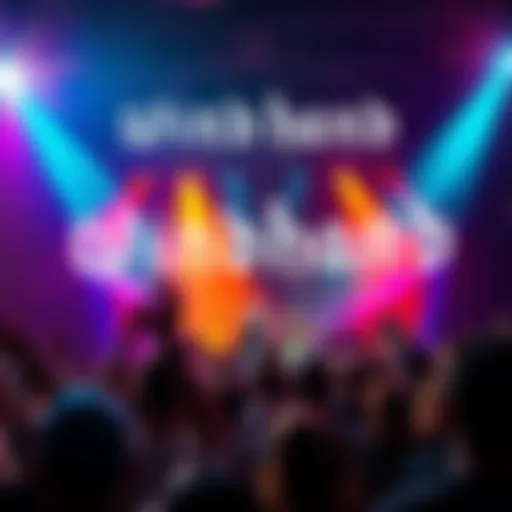 Windhand performing live with energetic crowd at a concert venue, showcasing band members playing instruments and special guests on stage.