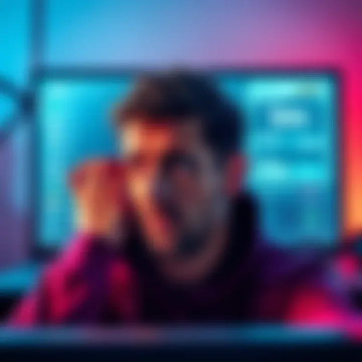 A person looking frustrated at a computer screen displaying a high withdrawal fee for BNB