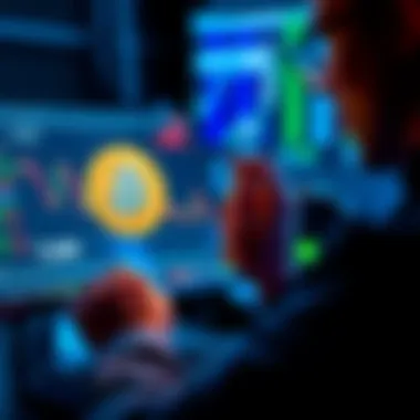 A person transferring Bitcoin from an exchange platform to a hardware wallet, showing their computer screen with a secure transaction process