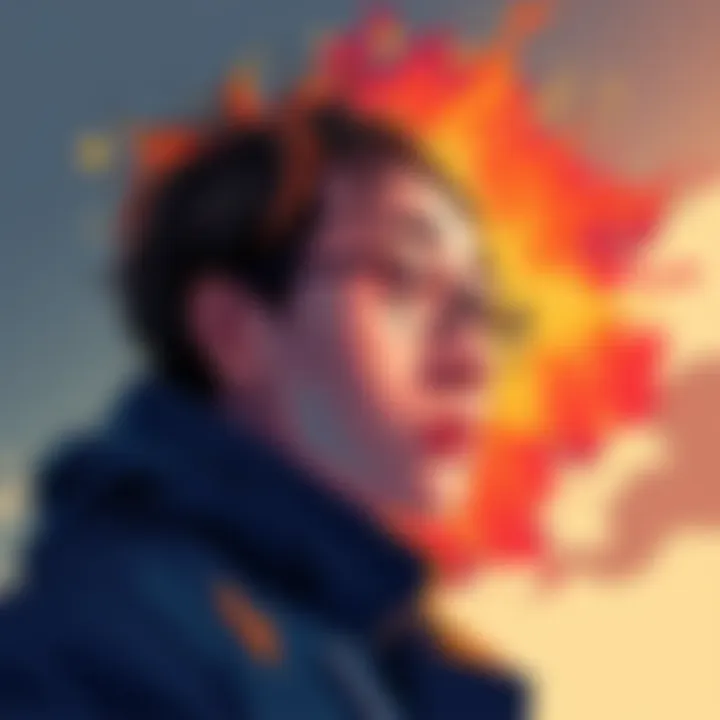 A thought-provoking illustration representing Wong's nuanced analysis of today's realities.