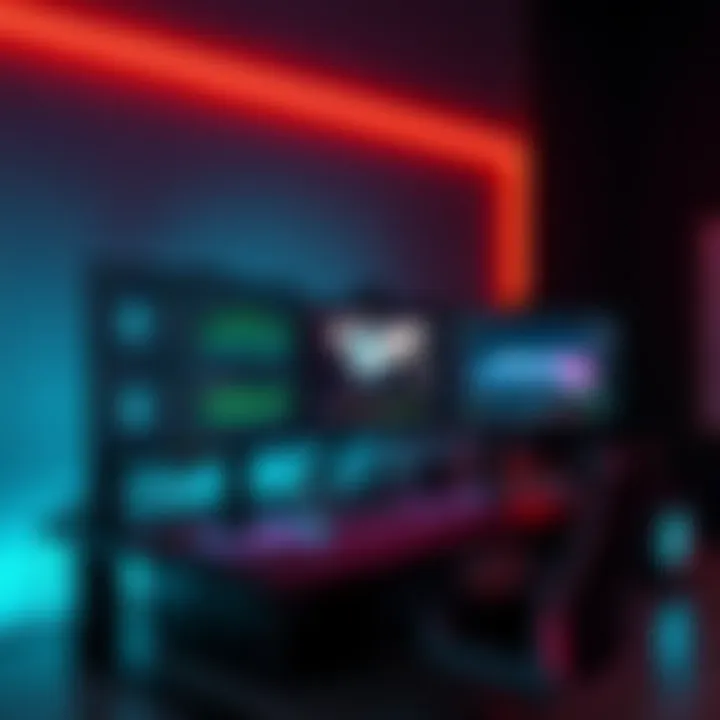 A sleek and powerful workstation featuring cryptocurrency mining software alongside a video editing interface