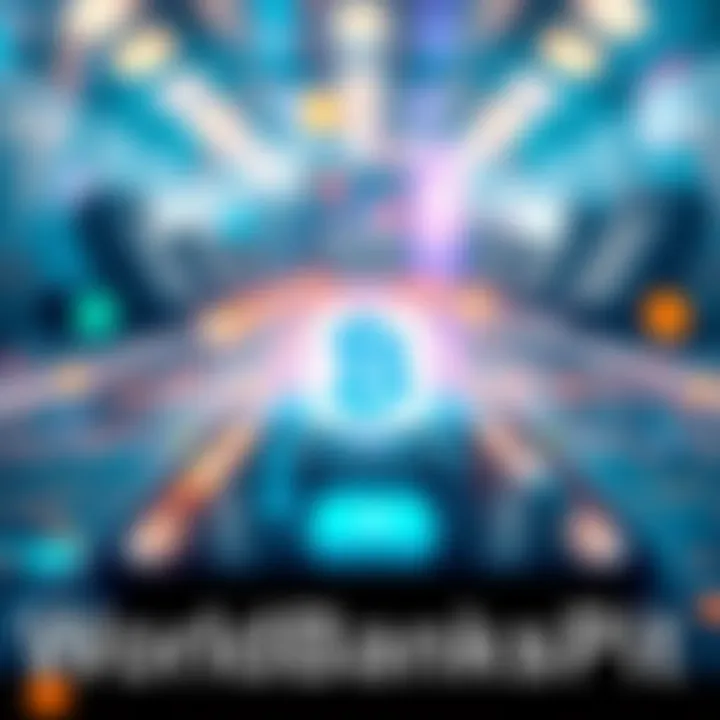 Representation of WorldBanksPi app being removed from a digital ecosystem, showing an icon disappearing from a smartphone screen.