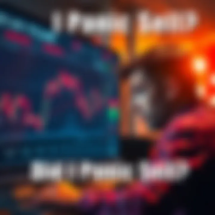 Person looking worried at stock market charts A worried person viewing stock market charts on a computer, symbolizing panic selling during market fluctuations