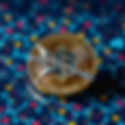 Graphic showing Wrapped Bitcoin (WBTC) symbol on Ethereum blockchain background with a lock icon representing safety