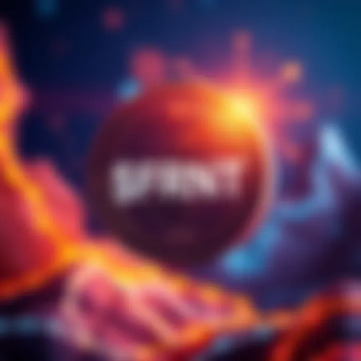 A digital representation of Wyoming's $FRNT stable token on the Hedera network, showcasing its innovation in digital currency.