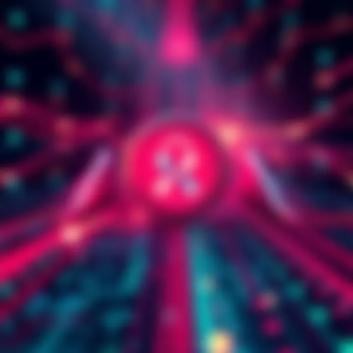 A visual representation of the xBlackBird privacy protocol showing secure transactions and anonymity features on the Nano platform.