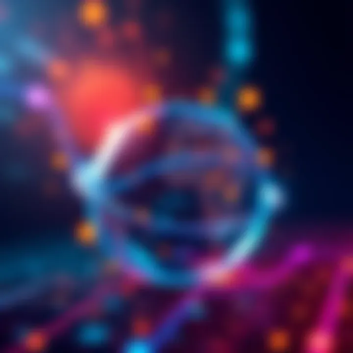 Visual representation of XRP’s impact on global cross-border transactions featuring a digital globe and currency symbols