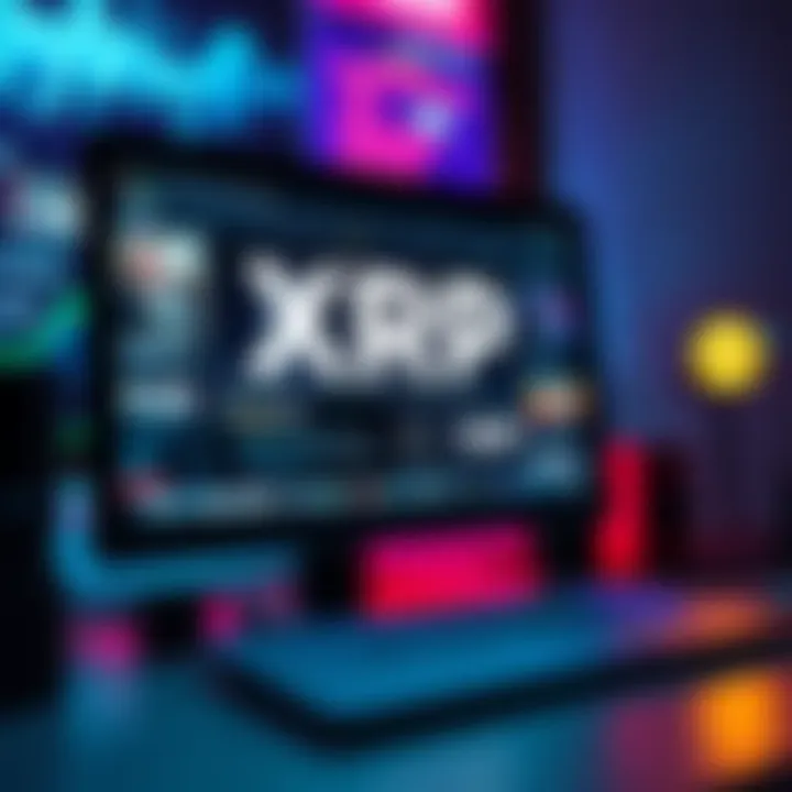 A computer screen displaying various news articles and forums about XRP with a focus on reliability.