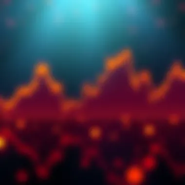 A line graph showing a decline in XRP prices after a recent surge, indicating market fluctuations.