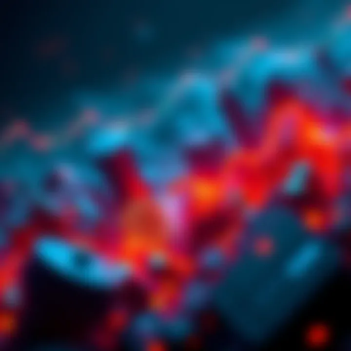 Dynamic visualization of XRP leading the cryptocurrency market surge, symbolizing growth and stability.