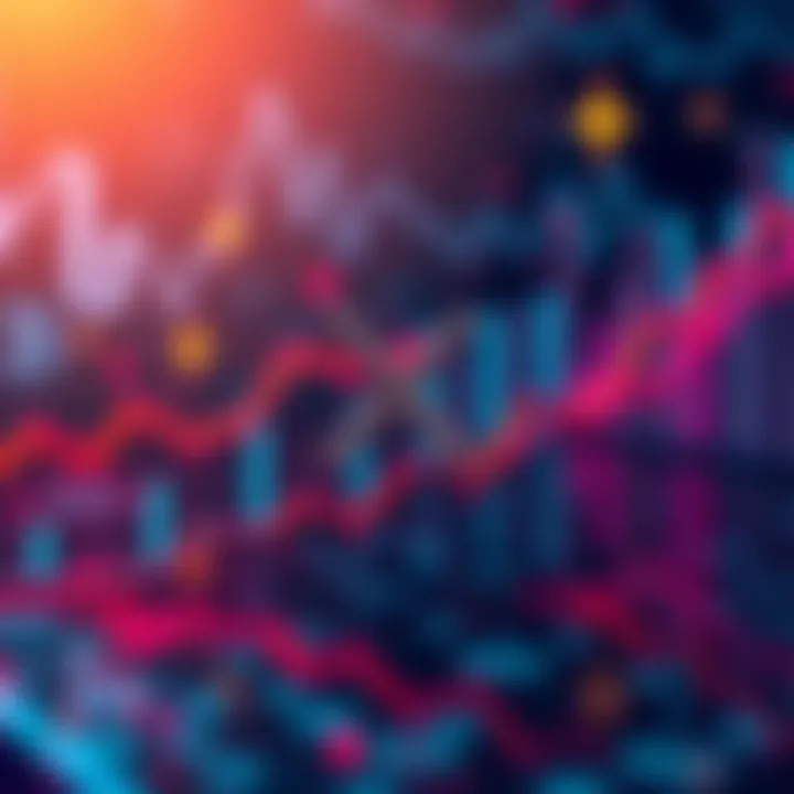 A visual representation of XRP's potential rise in value, showing an upward graph with digital currency symbols in the background.