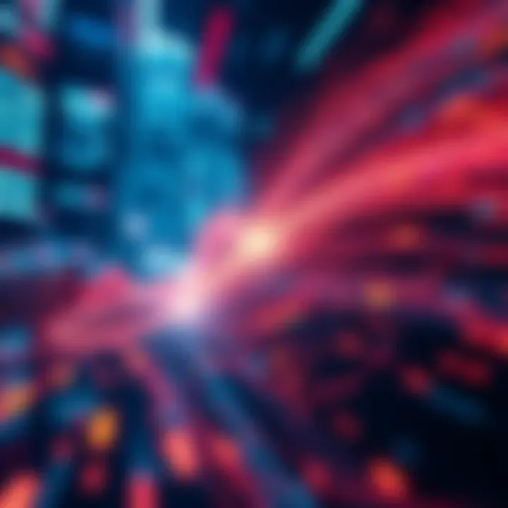 Dynamic Visualization of XRP and AMM Potential A futuristic representation of XRP dynamics and liquidity pools in finance