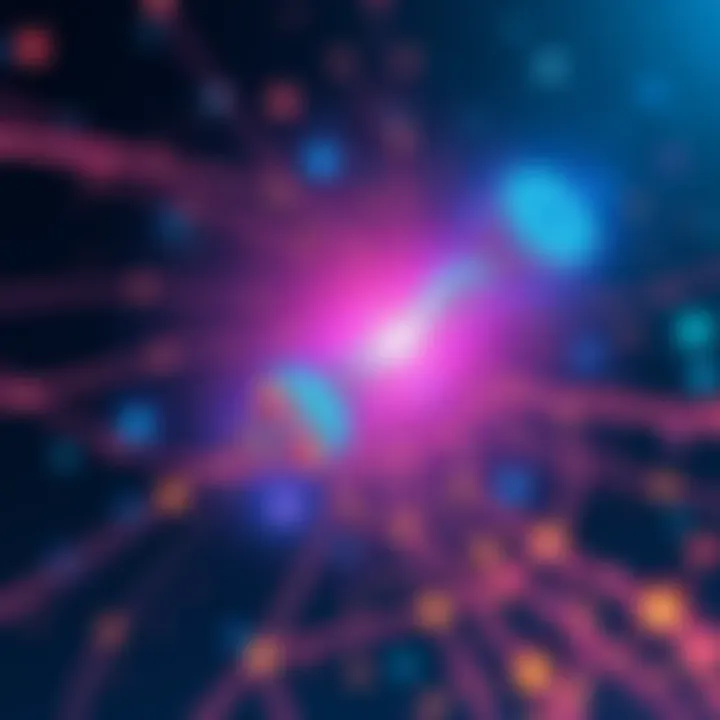 Illustration showcasing the interaction between XRP and Ripple in cryptocurrency transactions