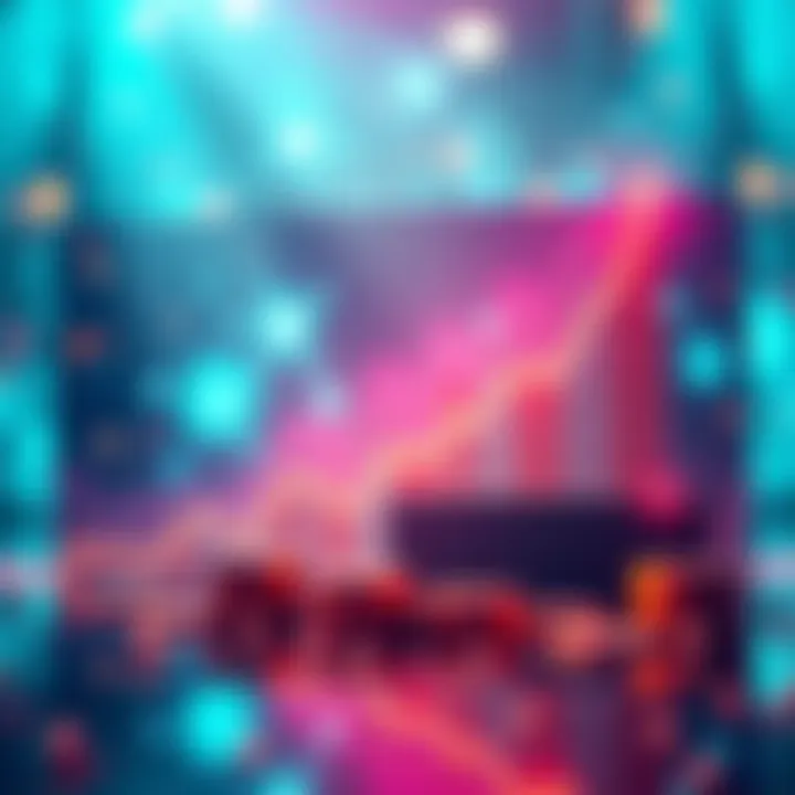 A visual representation showing the growth potential of XRP tokens with charts and upward trends, symbolizing investment insights for 2030.