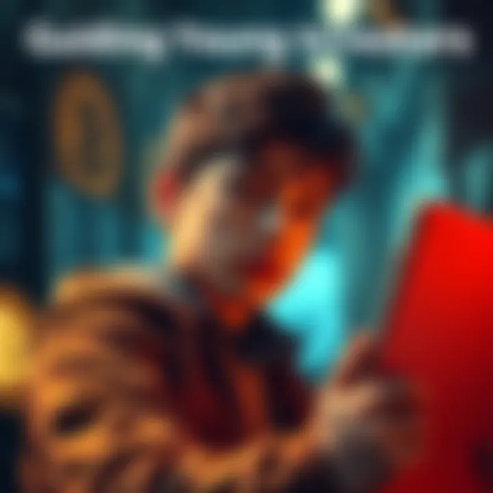 A young investor contemplating Bitcoin investments amidst inflation concerns