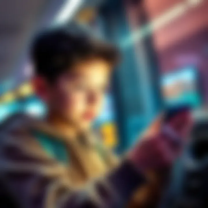 Young Investor with Ledger Wallet A 14-year-old looking at a Ledger wallet while considering investing money, representing security and savings for a dream car.