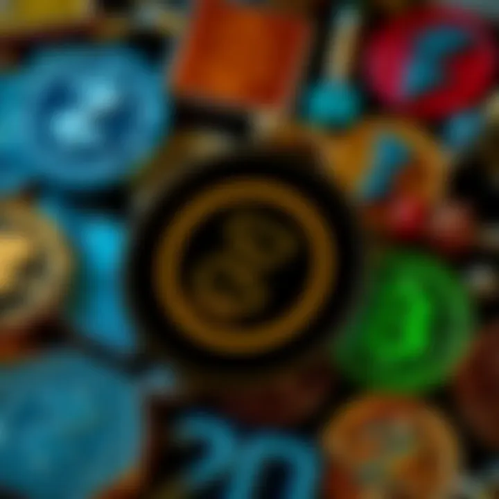 A visual representation of the Zcash logo alongside various digital currency symbols, emphasizing its role in private transactions.