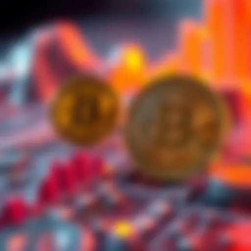 A graphic showing Zcash symbol and Bitcoin symbol, with a rising trend line indicating Zcash's growth potential over Bitcoin in the future.