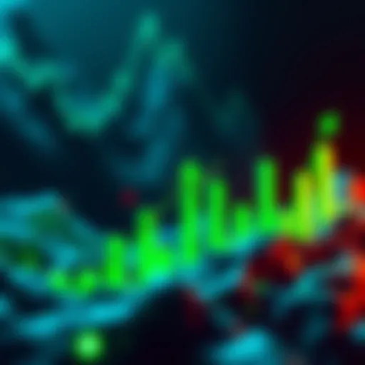 Graph showing significant growth trends for Zora with upward arrows and green bars