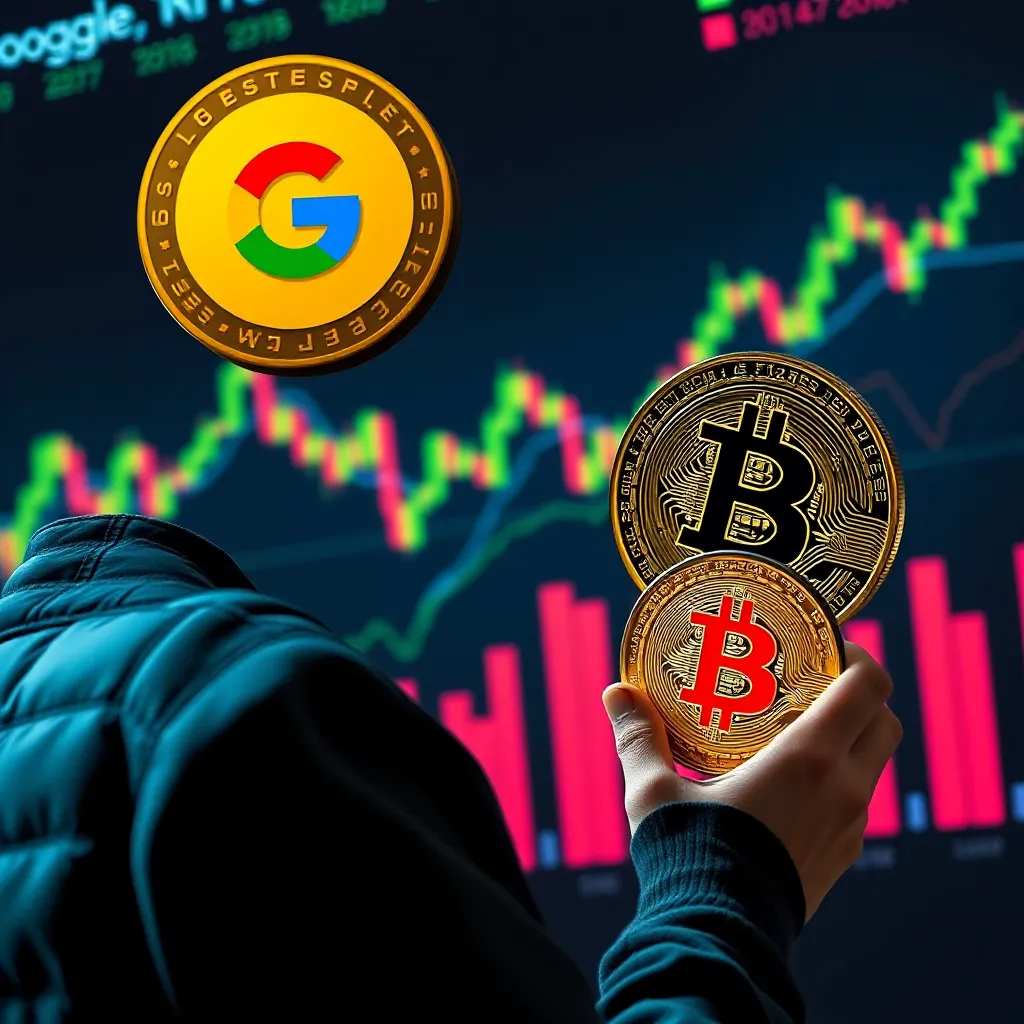 Google Eating Bitcoin Should You Sell 2000 Shares of Google or Bitcoin? | CoinDailies